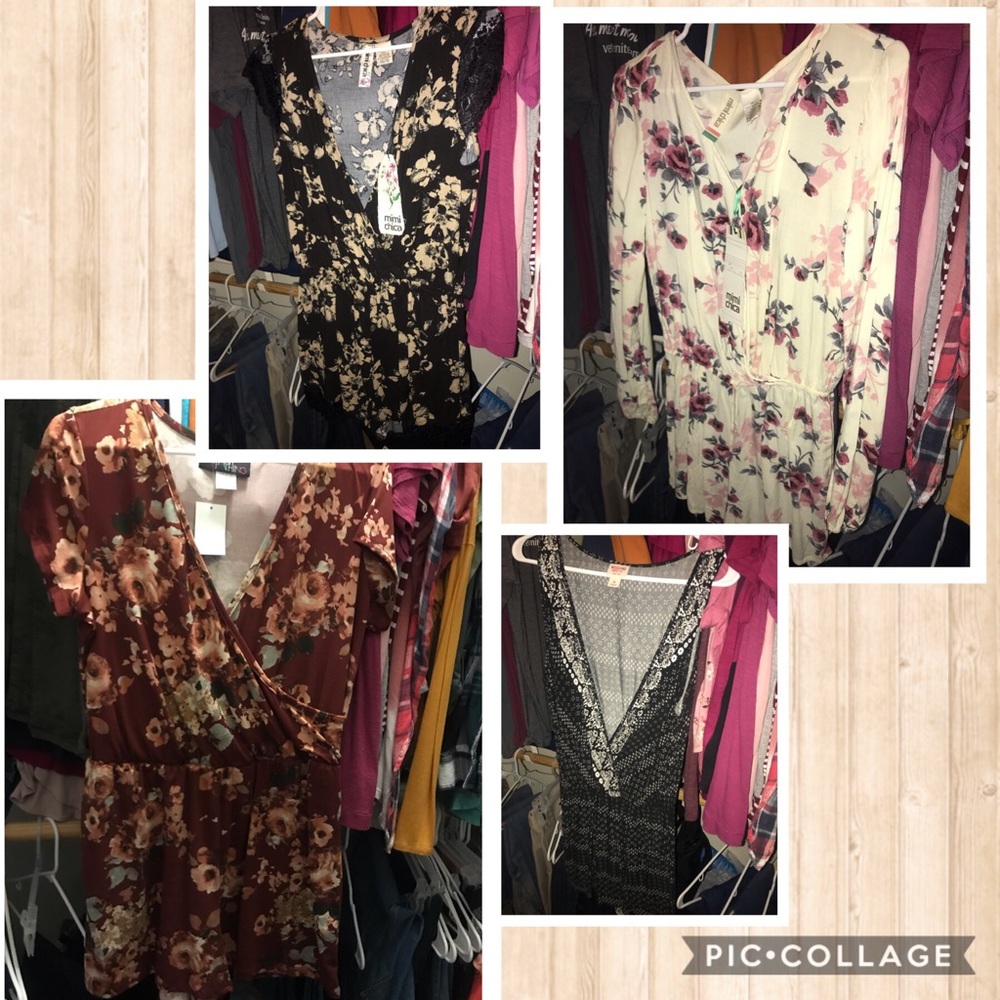 4 rompers